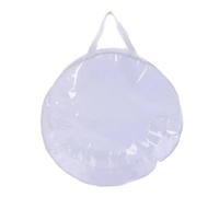 Yominerr Sac Rond Anti-Poussière pour Conteneurs de Rangement de Couronnes avec Double Fermeture Éclair et Poignée Renforcée Outil Pliable de Grande Capacité