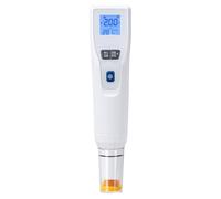Yominerr Stylo Mesureur de L'Acidité de Type PH de Haute Précision 0,01 PH Testeur Piscine Aquarium Outil de Test de la Qualité de L'Eau Prise EU PH873