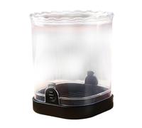 Yominerr Tasse à Trancher en Acier Inoxydable Trancheuse pour Fruits et Légumes avec Plaque Poussoir Trancheuse à Fruits Coupe-Trancheuse, E