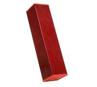 Yominerr Tube de Sable en Métal Rouge Rectangulaire Tube de Sable en Métal Instrument de Percussion Tube de Sable Accompagnement Professionnel