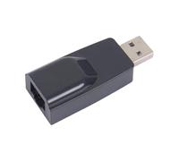 Yominerr USB vers RJ45 LAN 100 Mbps USB 2.0 Carte Réseau pour PC Portable de Bureau DVB Set Top Box sans Lecteur Noir