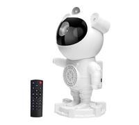 Yominerr Veilleuse Galaxy Projecteur D'Étoiles Astronaute Galaxy avec Haut-Parleur Bluetooth, Minuterie, Télécommande - Idéal pour la Chambre et Les Cadeaux