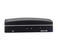 Yominerr Xmeye Mini NVR 265 5MP 4CH Enregistreur Vidéo en Réseau Prend en Charge la Détection de P2P Alarme de Mouvement pour Caméra IP CCTV, Finition Soignée Prise EU