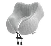 Yomisee Oreiller de Cou Voyage en Mousse à Mémoire de Forme pour Voiture, Train, Maison, Bureau