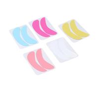 Yomiyuyr Patchs sous les yeux en silicone pour extensions de cils, coussinets réutilisables pour la permanente et la greffe de cils, emballés individuellement, 5 paires, 3,1