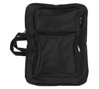 Yomiyuyr Sac à Dos Art Portfolio, Sac de Transport d'artiste en Nylon imperméable avec Bretelles, étui de Portefeuille de Dessin pour étudiants en Art et Artistes (Noir)