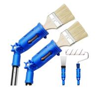 yomoe 2 Rallonges de Pinceaux pour Murs, Accessoires de Poteau D'Extension, Grattoir à Rouleau, Support de Pinceaux pour Plafonds, Garnitures D'Angle
