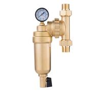 yomoe Filtre à Eau Universel à Rotation de 360 Degrés pour à Débit Élevé, Réutilisable, en Nickel, 1 Pouce, à Fusion à Chaud