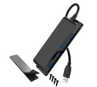 yomoe Répartiteur de câble USB 3.0 1 entrée 4 sorties port réseau station d'accueil vers ordinateur convertisseur Hub U Disk Mouse and Keyboard Hub
