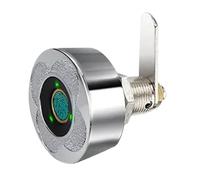 yomoe Serrure de Tiroir à Empreinte Digitale Intelligente - Sécurité Électronique pour Armoire à Double Porte Adaptée Aux Armoires, Armoires à Chaussures, Boîtes Aux Lettres B