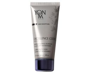 Yon-Ka Excellence Code Masque Jeunesse Anti-Age 50ml - Lift et éclat immédiats, résultats dermatologiquement prouvés après 28 jours ! 91% d'ingrédients naturels, avec du souchet sultan
