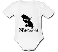 YONACREA - Body Bébé Manches Courtes - Martinique - 972