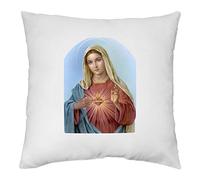 YONACREA - Coussin 40x40cm - La Vierge Marie (sans garnissage)