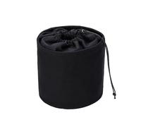 YONBEN Grand Organiseur de Sac à Main Rond en Toile pour Femme - Organiseur de Sac à Main - Organiseur de Sac à Main Rond - Sac de Maquillage (Noir, L)