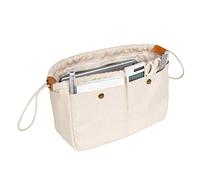 YONBEN Organisateurs de sacs à main en toile, sac de rangement robuste pour sac à main et fourre-tout, sac à main et fourre-tout, sac à main à l'intérieur (M)