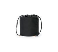 YONBEN Organiseur de sac à main rond en toile pour femme - Organiseur de sac à main - Organiseur de sac à main rond pour cosmétiques, trousse de maquillage (taille S, nylon-noir)