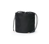 YONBEN Organiseur de Sac à Main Rond en Toile pour Femme, Sac de Maquillage (Taille M, Nylon-Noir)