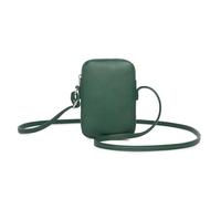 YONBEN Petit sac à main à bandoulière Fermeture éclair Sac de téléphone portable Mini sac à main à bandoulière Portefeuille de téléphone intelligent avec carte de crédit Solts (Pu/Vert Forêt)