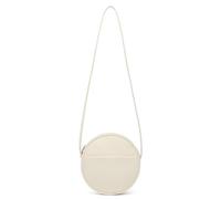 YONBEN Sac à bandoulière Circle pour femme en nylon avec fermeture éclair et bretelles réglables (Blanc crème/nylon)