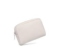 YONBEN Trousse de maquillage classique noire de grande capacité pour femme avec séparateur réglable, brosse de lavage et sac de transport pour cosmétiques, FL/chêne français, Simple et facile