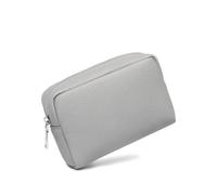 YONBEN Trousse de maquillage classique noire de grande capacité pour femme avec séparateur réglable, brosse de lavage et sac de transport pour cosmétiques, FL/gris requin, Simple et facile