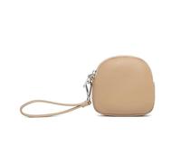 YONBEN Trousse de maquillage pour sac à main, trousse de toilette de voyage, pochette à fermeture éclair pour sac à main, petite pochette de maquillage avec poches et bracelet (nylon noir