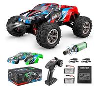 YONCHER YC250 Voiture Télécommandée Tout Terrain, 1:16 62+Km/h Moteur Brushless, 4WD 2.4GHz RC Voiture Camion Telecommande à Grande Vitesse, 4x4 RC électrique Crawlers Véhicule 2 Batteries 40min+