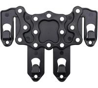 YONCONO Adaptateur de Holster en Polymère, Support de Holster Tactique Serpa Strike Ambidextre pour Plateforme d'Attachement de Gilet Molle