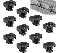 YONCONO Lot de 10 Guides de câble pour Interrupteur de Pression Picatinny compatibles avec Le système M-Lok, Supports de Gestion de câbles pour Flashlight et Laser