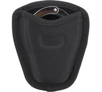 YONCONO Pochette de menotte, support de menottes tactique ouvert sur le dessus, étui de manchette en nylon pour ceinture de service, police, police, police, agents de sécurité, accessoires pour chaîne