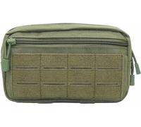 YONCONO Pochette Tactique Molle Multi-usages, Trousse de Secours Militaire Sacoche Sac Médical Pochette de Rangement pour Jeu de Guerre CS Randonnée Escalade Chasse (Vert Armé)
