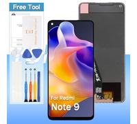 Yondista Écran tactile LCD de rechange pour Xiaomi Redmi Note 9/10X 4G M2003J15SC M2003J15SG M2003J15SS | Écran LCD 6,53'' | Noir | Outils inclus (pas pour Redmi Note 9s/9 Pro)