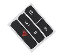 yoneleu Compatible avec Ford pour S-Max Autocollant De Réparation Pièces Automobiles, Accessoires De Voiture Bouton-Poussoir Anti-poussière De Remplacement Auto Bouton Autocollant