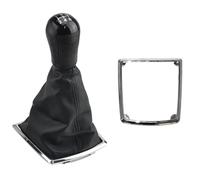 yoneleu Pommeau Vitesses Compatible avec Ford pour Mondeo 2 MK2 2004 2005 2006 2007 2008 2009 2010 2011 Pommeau De Levier De Vitesse 5/6 Vitesses Pommeau De Levier De Vitesse(Black 5 Speed B)