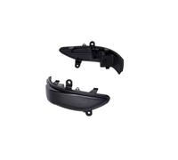 yoneleu Témoin rétroviseur Compatibles avec Subaru pour Forester 2011 2012 2013 Clignotants Rétroviseur De Voiture OEM: 84401FG020 84401FG030(Black)