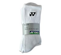 YONEX - 3 Paires de Chaussettes - Blanc Medium