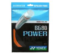 YONEX Badminton Racket BG 80 Power Orange Vif - 1 pièce - Nylon polymère - Standard - Intermédiaire