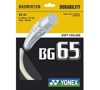 YONEX BG 65 Corde de badminton Jaune
