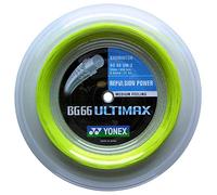 YONEX BG 66 UM-2 - Cordage Badminton Jaune 200m