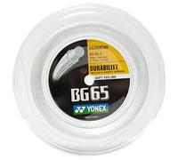 YONEX BG65 Badminton Chaîne, Blanc, Taille Unique