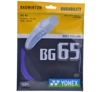 Yonex BG65 Cordage pour raquette de badminton, 10 m, Bg 65, violet