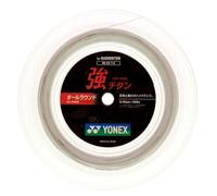 Yonex Bobine de corde de badminton BG65TI Titane Blanc 200 m