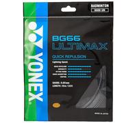 YONEX BG66 Ultimax Ensemble de badminton 0,65 mm Noir