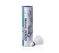YONEX Blanc Mavis 2000 Boîte de 6 Volants de Badminton Adulte Unisexe, 78-Medium Blue