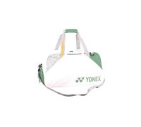 YONEX Club Boston Bag 52511 - Sac de badminton avec compartiment raquettes, compartiment principal et compartiment à chaussures - Bandoulière amovible - 55 x 26 x 30 cm - Plusieurs couleurs (blanc)