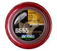 Bobine Badminton YONEX BG-65 Ti Red (200 MTS)
