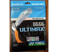 Yonex-Corde De Raquette De Badminton Bg66 Ultimax,Sangle D'entraînement D'endurance,0.65mm -Bg66um-Orange