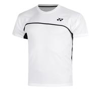 Yonex Crew Neck T-shirt Hommes - blanc, bleu foncé