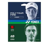 YONEX Fire Poly Tour Jeu de Cordes à feu Rouge 1,2 mm Mixte