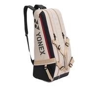 Sac pour raquettes Yonex Gearlogic Beige (6 raquettes)
